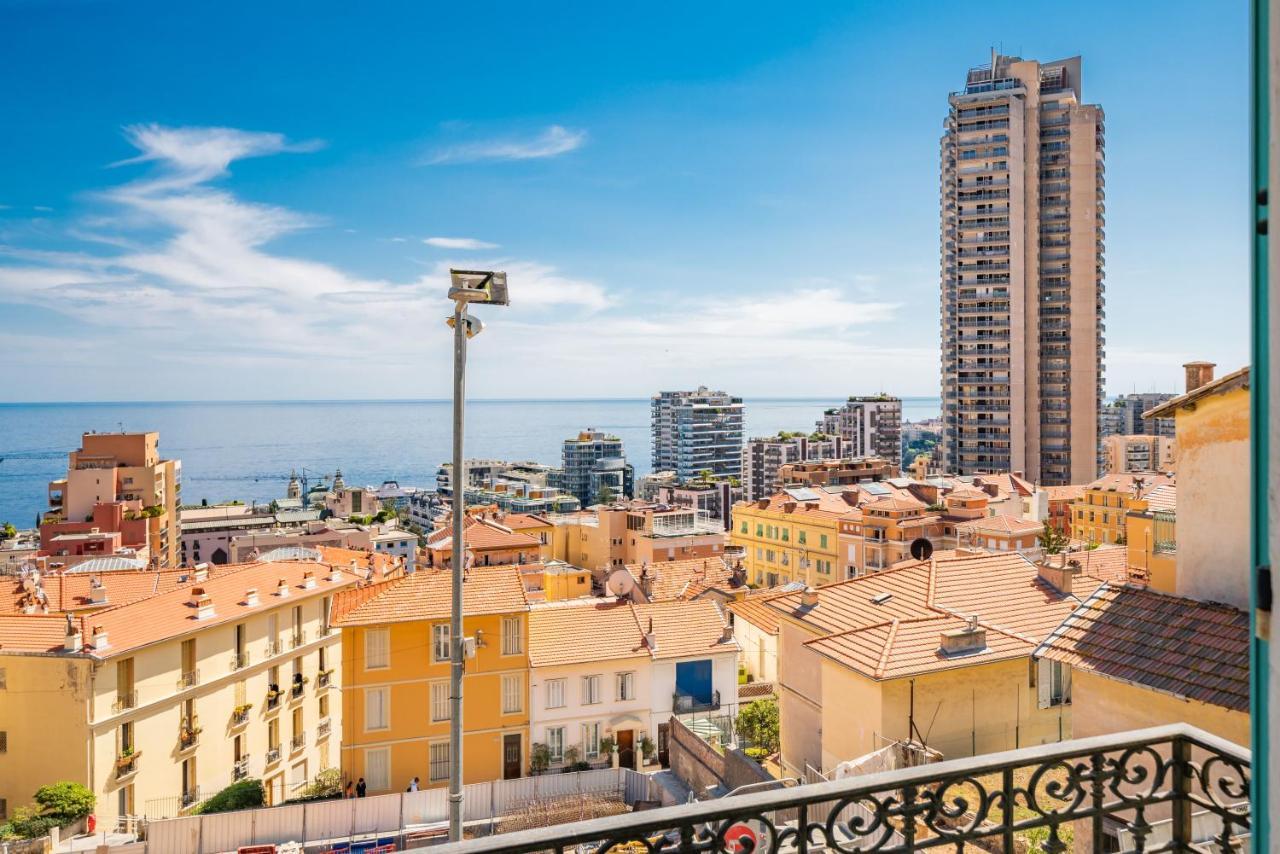 Frontiere De Monaco - Balconnet Vue Mer - Ba بوزولي المظهر الخارجي الصورة